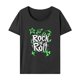 thumbnail image 1 of Camiseta para mujer Verano Transpirable Elegante Mujer Verano Tops para Camping Playa Gris, 1 of 7