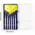 thumbnail image 2 of 6 PCS Precision Screwdriver Set, Small Screwdriver Kit in case Precision Repair Tool Kit Pocket Size Screwdriver Kit Precision Mini Slotted Screwdriver Set for Jewelers Watchmaker iPhone, 2 of 7