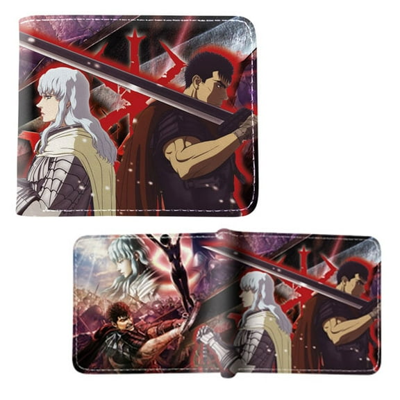 Guts and Griffith Style B - Berserk 4x5" Bi-Fold Wallet
