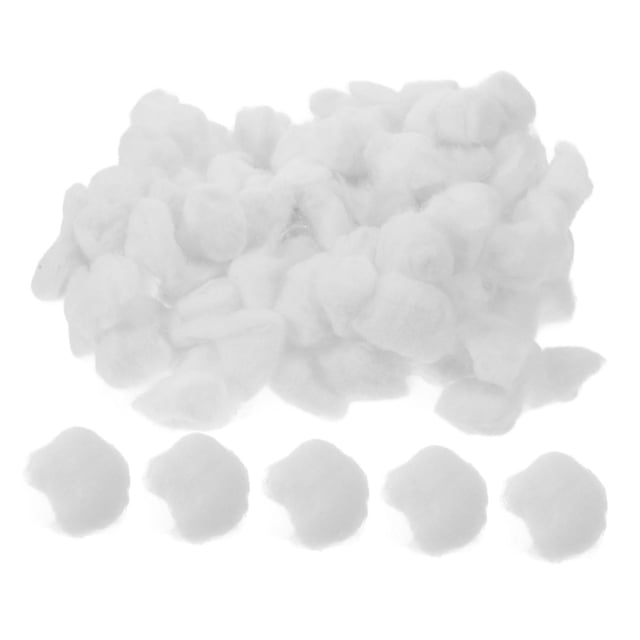 Onetime Use Cotton Balls for Cosmetics Large Nails Pack Absorbent White for Travel