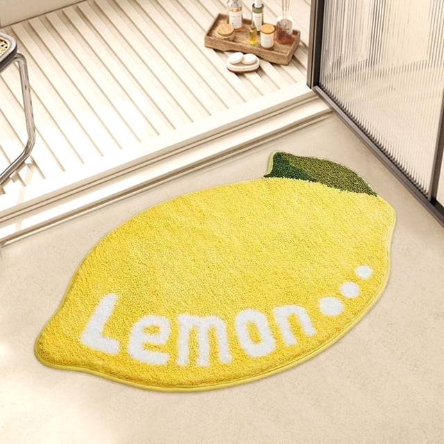 Chmadoxn Bathroom Rugs, Rugs for Living Room, Area Rug, Bath Mat Fruit Bath Mat Lovely Bathroom Carpet Especially Absorbent Very Soft And Dry Fast In Children's Room Bathroom Or Other Room a carpet