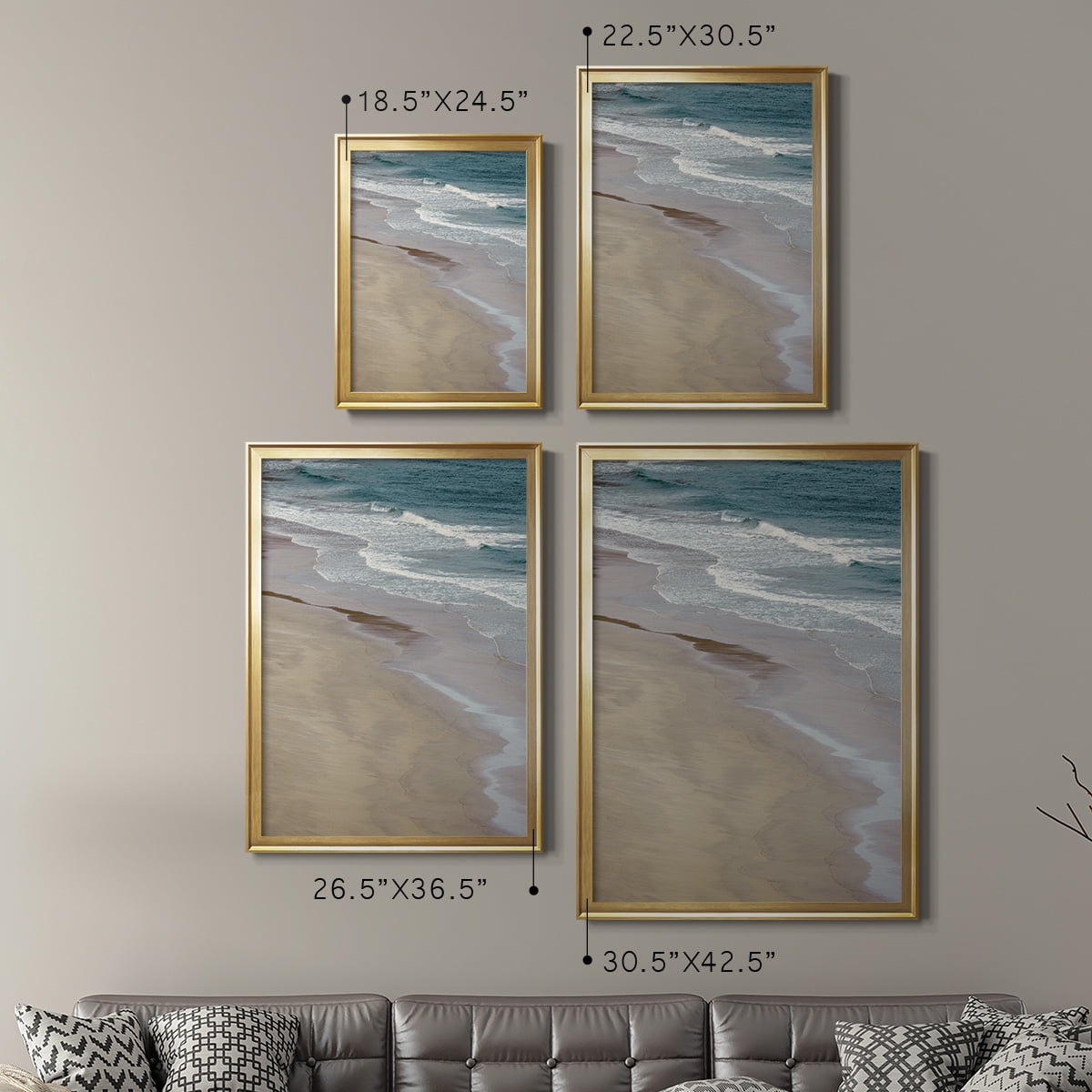 Low Tide Summer Premium Classic Framed Print - Ready to Hang