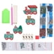thumbnail image 4 of Llavero Llavero de Tren de Navidad Kit de Llavero de Pintura Tridimensional 4 Piezas de Adornos de Equipaje de Bricolaje para el hogar Familiar ANGGREK Otros, 4 of 8