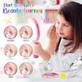 thumbnail image 5 of Hot Focus Kit de maquillaje para niños pequeños – Kit de maquillaje para niñas con lápices labiales que cambian de humor y paleta de sombras de ojos colorida – Juego de maquillaje y juego de simulació, 5 of 5