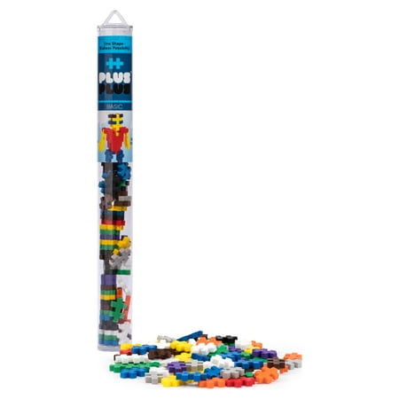 UPC: 0856912006001 | Plus-Plus – 70 Piece Basic Color Mix Building Set Play Tube