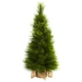 thumbnail image 2 of Nearly Natural 3 ft. Pre-lit Christmas Tree with Burlap Bag - Clear Lights, 2 of 7