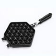 thumbnail image 1 of Bubble Waffle Maker Pan Make Crispy Hong Kong Style Egg Waffle In 5 Minutes, 1 of 5