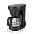 Clearance! Small Drip Coffee Maker, Wired Electric Heating Temperature