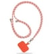 thumbnail image 1 of Cuerda universal para el cuello del teléfono móvil Hebilla a presión de metal ajustable Cordón con soporte antipérdida con tarjeta adhesiva Viajes al aire libre Senderismo Rosa Negro Naranja, 1 of 2
