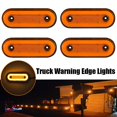 thumbnail image 4 of Feu de Signalisation Latéral 12V-24V Ambre Rouge Blanc Camion RV Vente Chaude, 4 of 8
