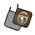 thumbnail image 2 of Bull Terrier Pair of Pot Holders, 2 of 2