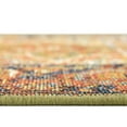 thumbnail image 7 of Unique Loom Outdoor Traditional Collection Area Rug - Nosara (5' 3" x 8' Rectangle Rust Red/Beige), 7 of 7