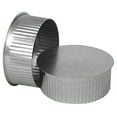 thumbnail image 2 of Imperial GV0737 Round End Cap, 8 in Dia, Galvanized, 2 of 2