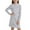 Grey, variant on Girls Slim Fit Bodycon Dress Winter Warm Stretchy Turtleneck Long Sleeve Casual Outfits For Toddlers And Kids With Soft For Daily Wear And Holiday Parties