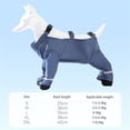 thumbnail image 3 of Large Dog Leggings Water Resistant Dog Leg Clothing Sleeve Prevent Licking Rainwear Soft Apparel Protective Clothes, 3 of 9