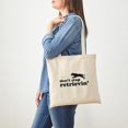 thumbnail image 3 of CafePress - Don't Stop Retrievin' Tote Bag - Unisex Canvas Tote Bag, Beige, 1-Piece, 3 of 6