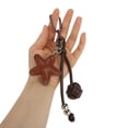 thumbnail image 5 of Unique Bargains 1 Pc Handbag Charm Star Pattern Bag Charm Coffee Color, 5 of 5