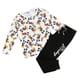 thumbnail image 1 of Disney - Set de Pijama Largo Mickey Forever para Mujer (Blanco, Negro, Amarillo), 1 of 4