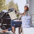 thumbnail image 4 of Waterproof diaper bag Portable multi-functional diaper bag for baby - style5, 4 of 5