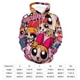 thumbnail image 2 of The Powerpuff Girls Unisex Adult Hoodie Casual Hooded Sweatshirt Pullover Novelty 3D Printed Sweater Jacket S, 2 of 8