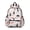 Cat and Heart, variant on Multicolor Cat Head Pink Pattern Backpack for School, Cute School Bag with Adjustable Shoulder Straps and Padded Back, 13.4"x11"x4.7"