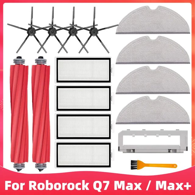 For Xiaomi Roborock Q7 Max,Q7 Max+,Q7 Plus,T8 Replacement Filter Main Side Brush Cloth Dust Bag Parts Vacuum Cleaner Accessories