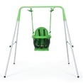 thumbnail image 1 of Outsunny Swing for Infants/Toddlers w/ Safety Harness for 6-36 M, 1 of 10