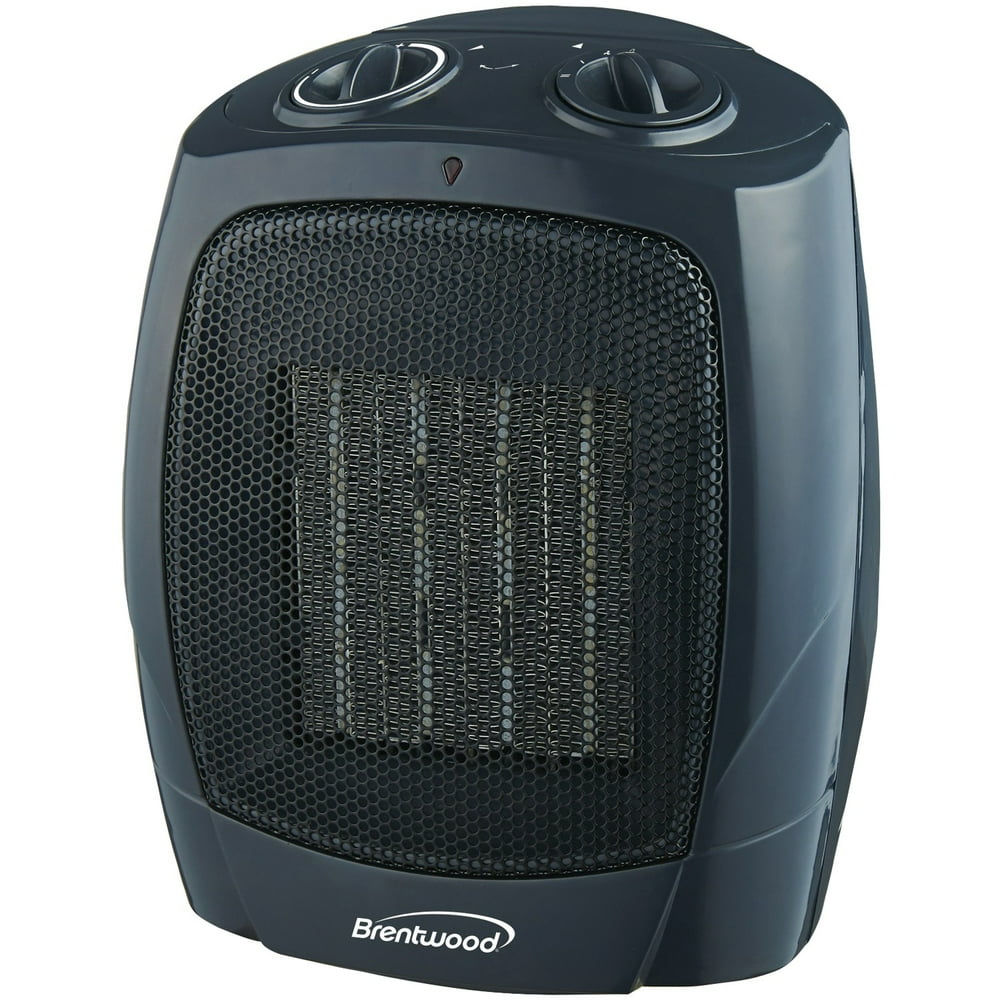 Brentwood HC1601 1500Watt Portable Ceramic Space Heater and Fan