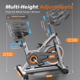 thumbnail image 6 of YOSUDA Exercise Bike Stationary Indoor Cycling Bike for Home 300 Lbs Weight Capacity, Comfortable Seat Cushion and LCD Monitor, 6 of 9