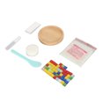 thumbnail image 3 of Kit de posavasos DIY, azulejos de vidrio coloridos, interesante posavasos educativo, Kit de fabricación artesanal para niños, adultos, principiantes, arco iris redondo, 3 of 5
