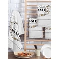 thumbnail image 2 of Farmhouse Wreath Kitchen Dish Towels for Drying Dishes Set of 3, Sweet Home Rustic Plants Texture Grey Wood Waffle Weave Microfiber Hand Tea Bathroom Towels Quick Dry & Absorbent Towel 15.7x23.6, 2 of 7