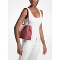 thumbnail image 3 of Michael Kors Outlet Pratt Medium Two-Tone Signature Logo Shoulder Bag - Cherry Multi, 3 of 3