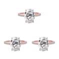 thumbnail image 3 of Qarigey Anillos de boda de lujo para mujer - Gemas elegantes y exquisitas Anillos de alta Anillo de compromiso de aleación Anillo de Type1 NO1, 3 of 6