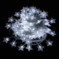 thumbnail image 4 of Cadena de luces LED Twinkle Star de 100 LED, 33 pies, con enchufe, resistente al agua, extensible para interiores, exteriores, bodas, fiestas, árboles de Navidad, Año Nuevo y decoración de jardín,, 4 of 8
