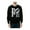 Black - blackwhite, variant on DOPE Mens The Foiled Sweatshirt, Black, X-Large