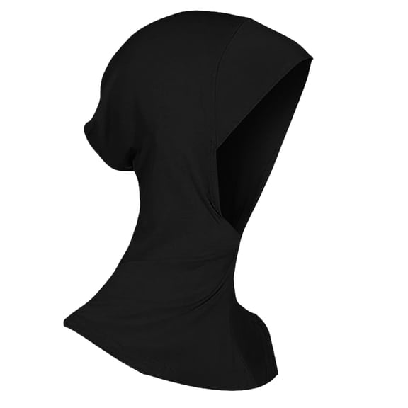 QASIEATN Women's Daily Clothing Essentials Muslim Headband for Women Fashion Solid Color Turban Cozy Breathable Headwear Accessories