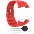 thumbnail image 4 of Piezas de repuesto de correa de reloj hechas de caucho suave para reloj inteligente  - rojo Cola  Muñequera de silicona, 4 of 6