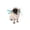 E6-C, variant on Dog Wigs Dog Wig for Small Medium Large Dogs Adjustable Elastic Band Trimmable Curly Braids Styling Cute Funny Pet Costume Headgear for Halloween Christmas Parties,D