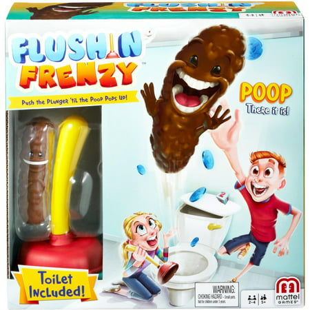 Flushin' Frenzy Game - Push the Plunger 'til the Poop Pops (Best Psp Football Game)