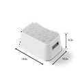 thumbnail image 5 of Uncle Wu Kids Step Stool - Potty Training Stool - Slip-Resistant Surface One Step Stool for Kids/Adult (Gray White), 5 of 8