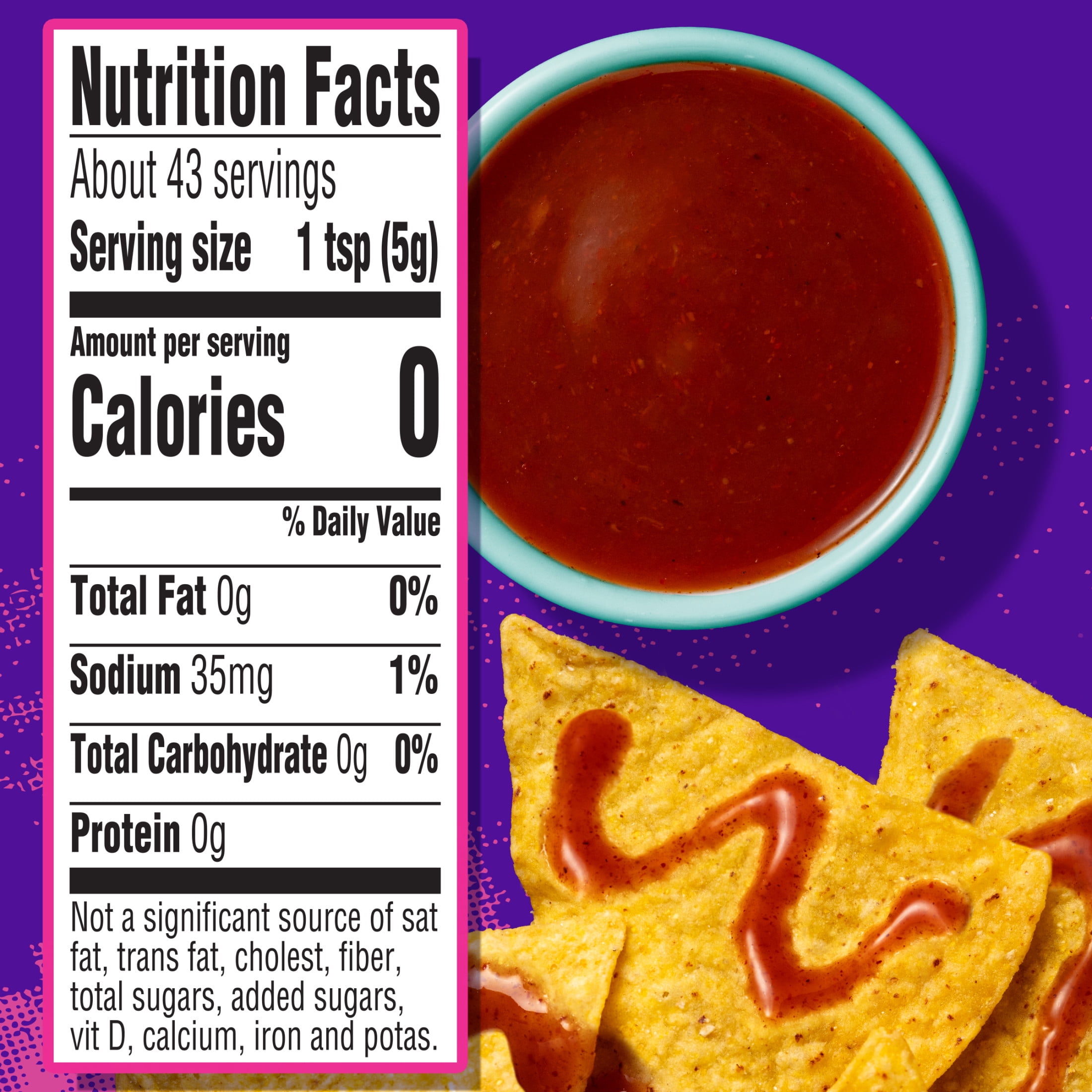 Taco Bell Hot Sauce, 7.5 oz Bottle