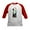 Red/White, variant on CafePress - Christmas Bernese Mt Holiday Dog Baseball Jersey - Kids Cotton Baseball Jersey, 3/4 Sleeve Shirt