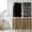 Beige, variant on Brown Black Shower Curtain, Waterproof Shower Curtains for Bathroom, Farmhouse Striped Modern Abstract Art Washable Fabric Bathtub Curtain Set Bath Decor with 12 Hooks Standard 72"x72"