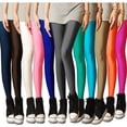 thumbnail image 2 of 2022 nueva primavera otoño sólido caramelo neón Leggings para mujeres alto estirado mujer Sexy Legging pantalones chica ropa Leggins Tan Jianjun unisex, 2 of 2
