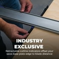 thumbnail image 3 of Kreg Straight Edge Guide XL 8 Ft - Aluminum Guide Rail for Circular Saw, Carpentry Tools — Heavy-Duty Construction, Professional Use, 3 of 9