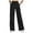 Black, variant on UngA Women'S Dress Pants Womens Casual Cotton Tapered Capri Cargo Pants Loose Elastic Waist Ankle Cropped Trouser with Pockets Blue,S