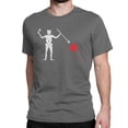 thumbnail image 1 of Camiseta de Edward Barbanegra, "Teach Jolly Roger", para hombre y mujer, divertida, de algodón, cuello redondo, manga corta, ideal como regalo., 1 of 6