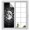 Black, variant on Window Privacy Film Grey Moon Stained Glass Window Film Decorative Sun Block Window Cover Modern Abstract Minimalist Stars Artwork Window Clings Static Adhesive Sticker for Bathroom 19.6"x39.3"