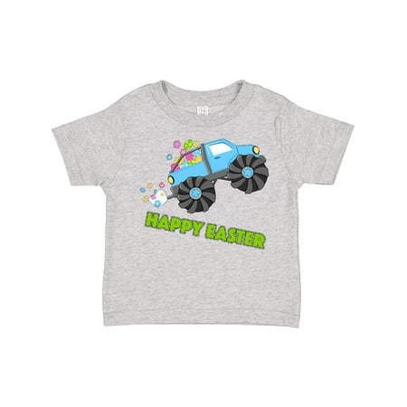 

Inktastic Happy Easter Monster Truck Gift Toddler Boy or Toddler Girl T-Shirt