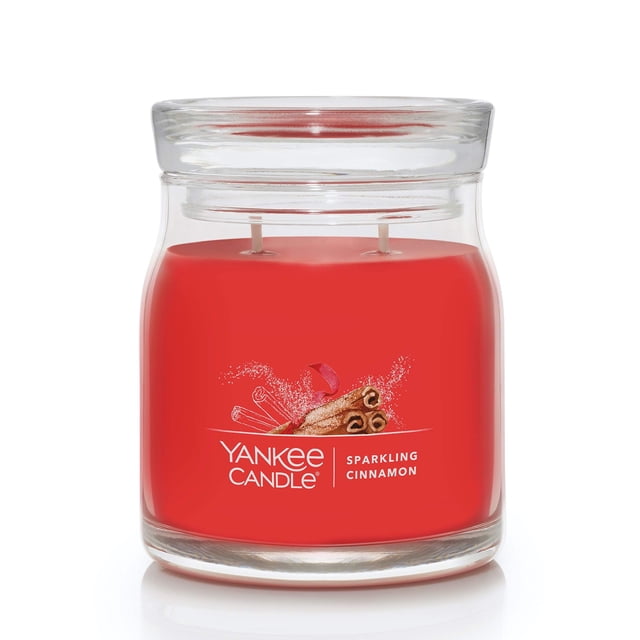 Candle Yankee Candle, canela espumosa, 369 g, 2 mechas